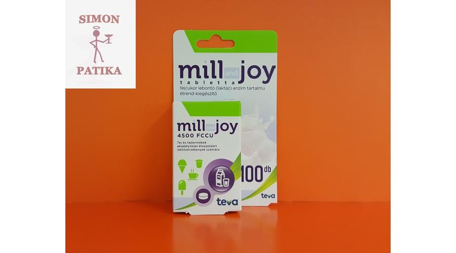 Mill and Joy tablettaLaktózérzékenységSimon patika